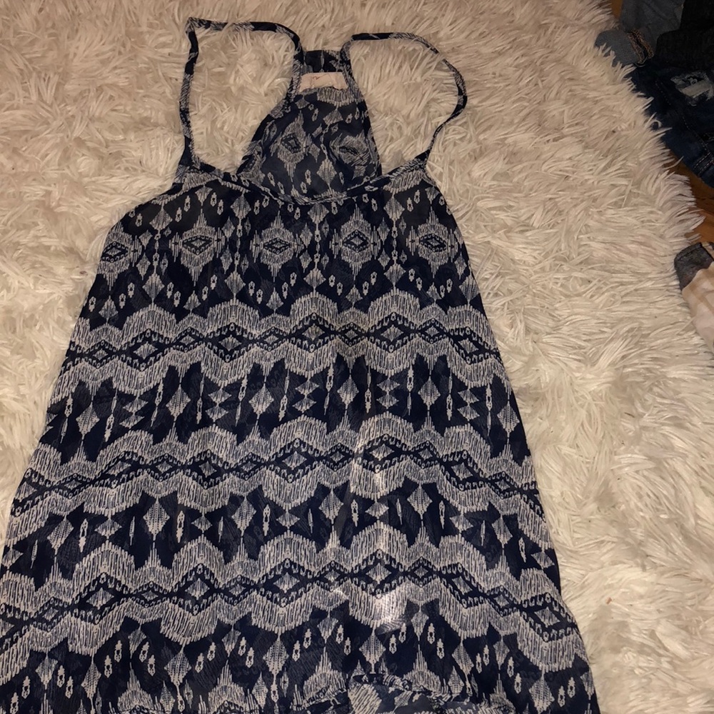 Pattern tank top